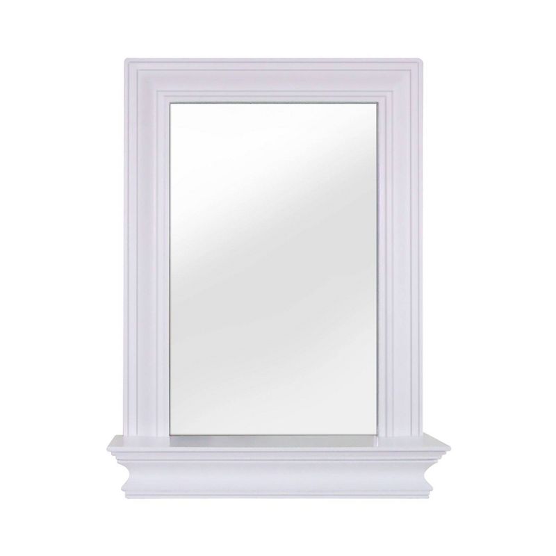 Stratford Wall Mirror with Shelf - Elegant Home Fashions