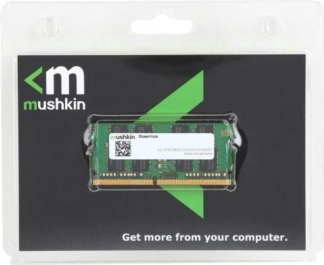 Mushkin 4GB (1x4GB) Essentials DDR4 CL17 PC4-19200S 2400MHz Laptop Memory Model MES4S240HF4G