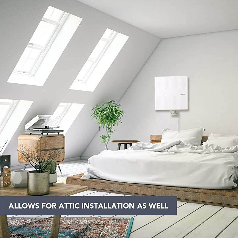 Outdoor TV Antenna, 360&deg; Omnidirectional HDTV Antenna, Built-in 4G LTE Filter& Smartpass Amplifier, 4K 1080P VHF UHF TV Channels, for Indoor,Outdoor,RV,Attic Use, Support All Older TV's AT-413B