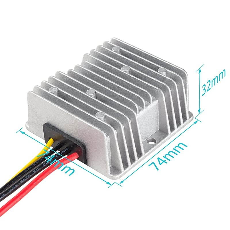 Voltage Converter Regulator DCDC DC 1032V to DC 138V 5A 69W Up Transformer Waterproof