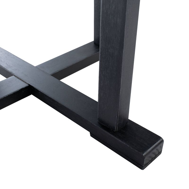 Pate 3pc Bistro Set - Black/Beige - Safavieh