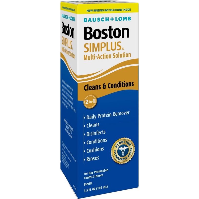 Boston Simplus Multipurpose Contact Lens Solution - 3.5 fl oz