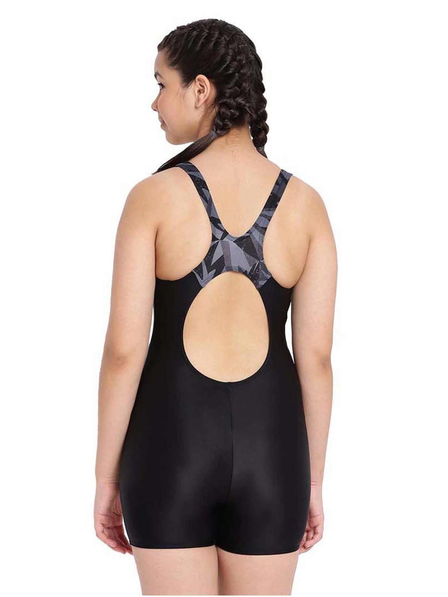 Cukoo Kids Red Printed Swimsuit