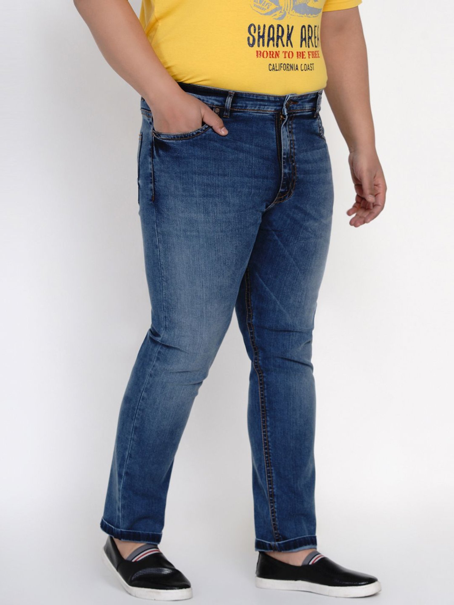 John Pride Blue Plus Size Jeans