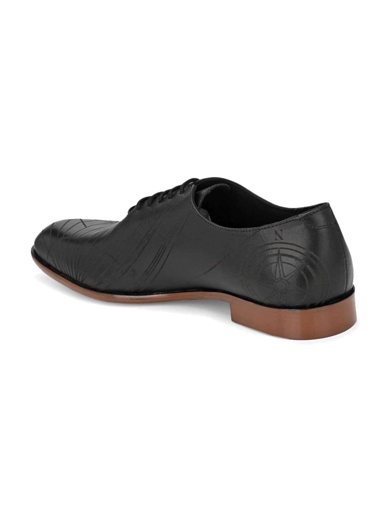 Delize Black Oxford Shoes