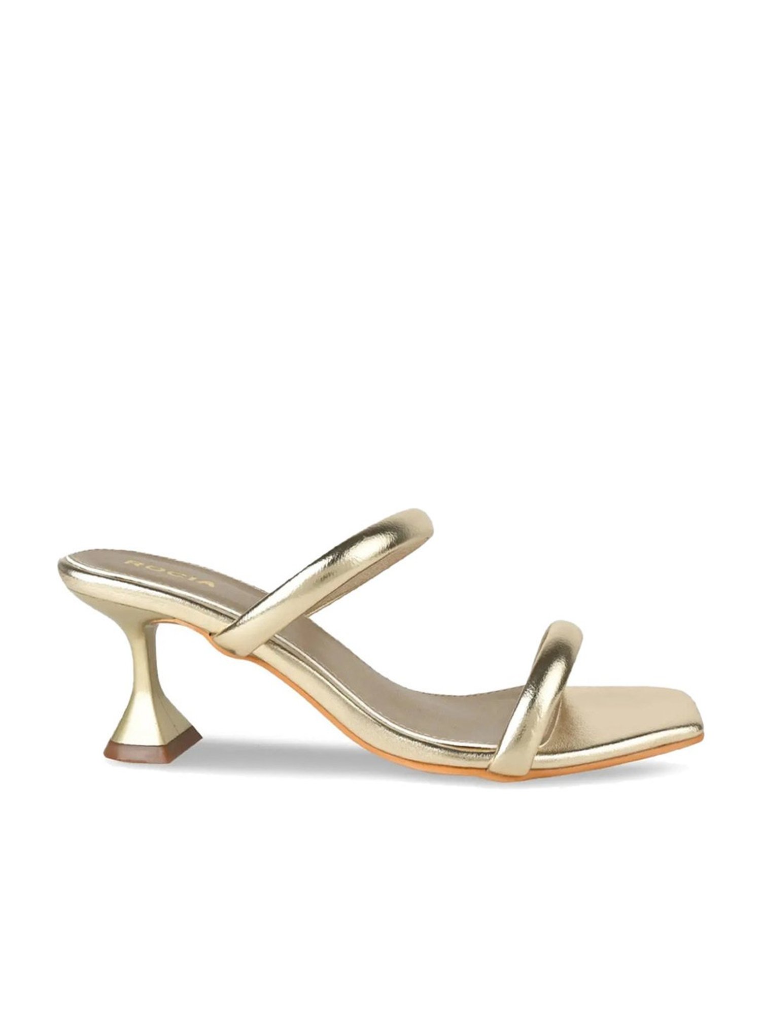 Rocia by Regal Women's Golden Casual Sandals