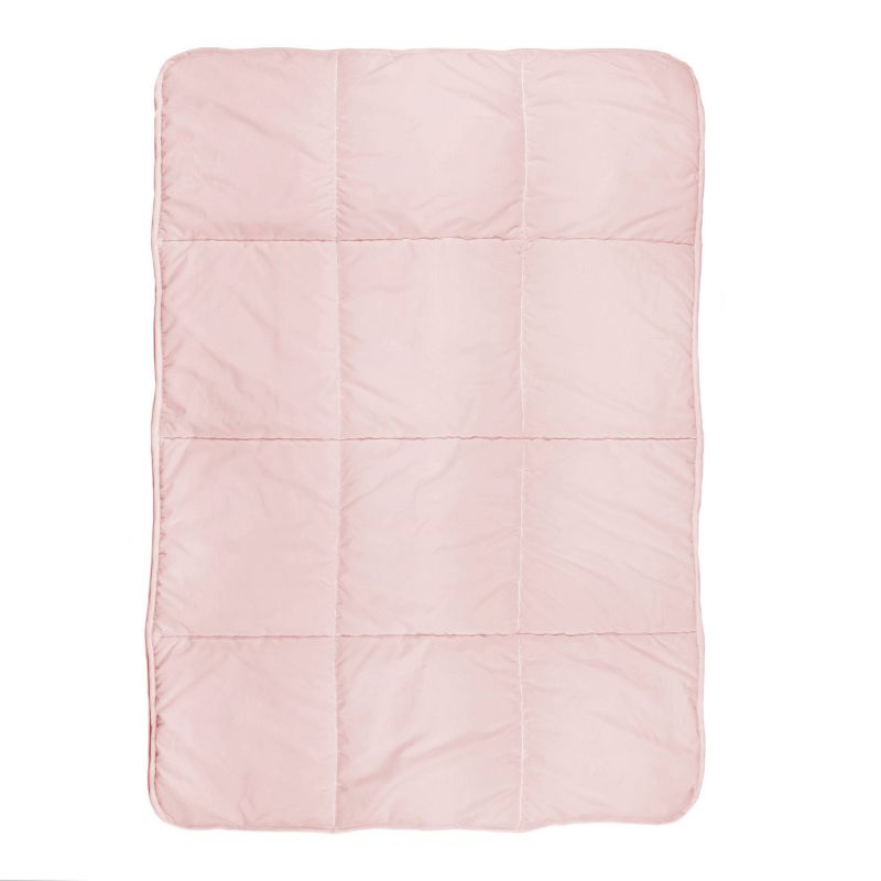 Tadpoles Quilted Toddler Comforter Box Pattern - Pink