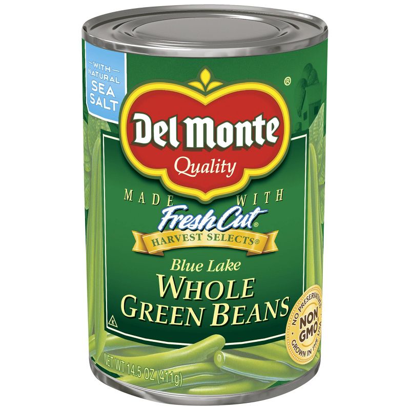 Del Monte Fresh Cut Whole Green Beans 14.5oz