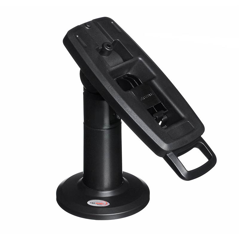 Tall 7" Stand for Ingenico iSC480 with Latch & Lock &reg; Securely and invisibly holds the device in place. Tilts 140&deg; and swivels 330&deg;