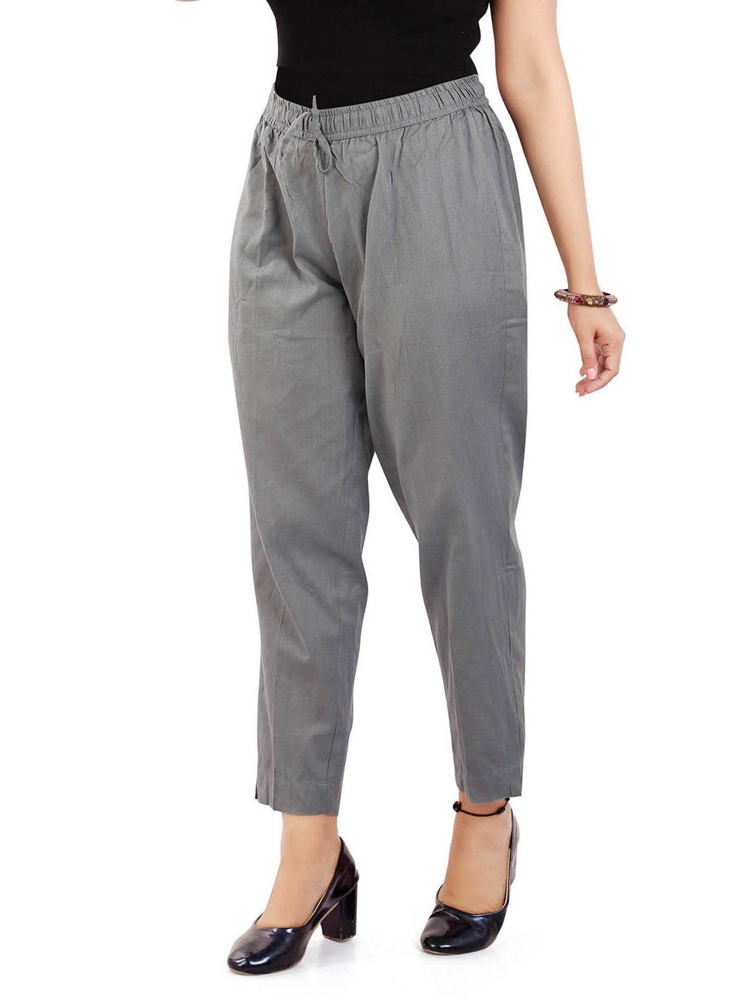 Cotton Culture Grey Cotton Pants