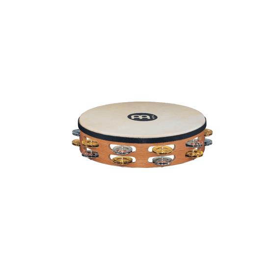 Meinl Headed Recording-Combo Tambourines - 2 Rows - Super Natural