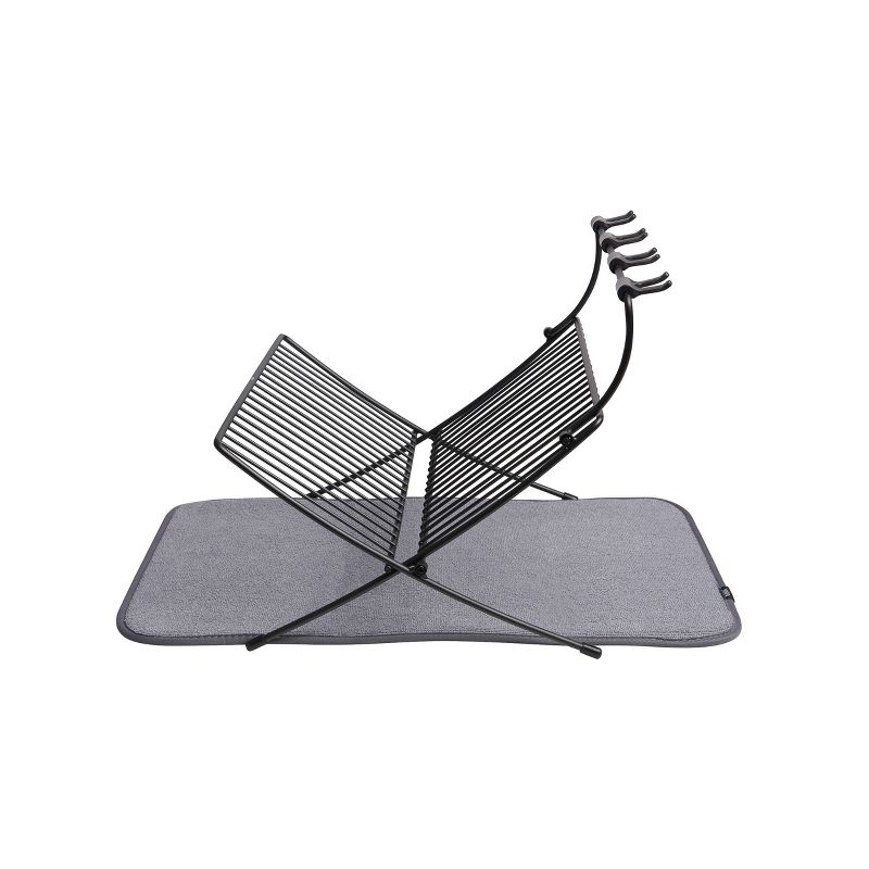 Steel Xdry Dish Drying Rack Gray - Umbra