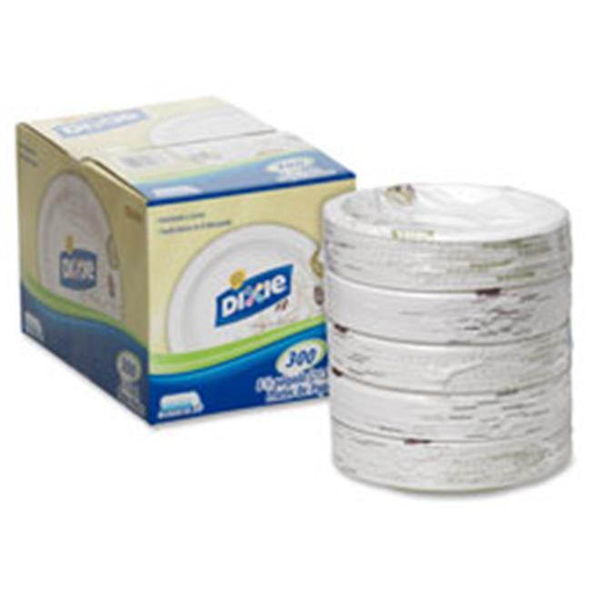 Dixie Foods DXEUX9PATHPB Paper Plates Dispenser Box, 8.5, 300-PK, Pathways-WE