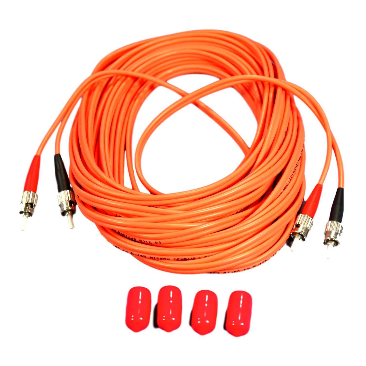 62DCT-M10 LEVITON TELCOM 62.5 MICRON DPLX ST/SC MM CONN