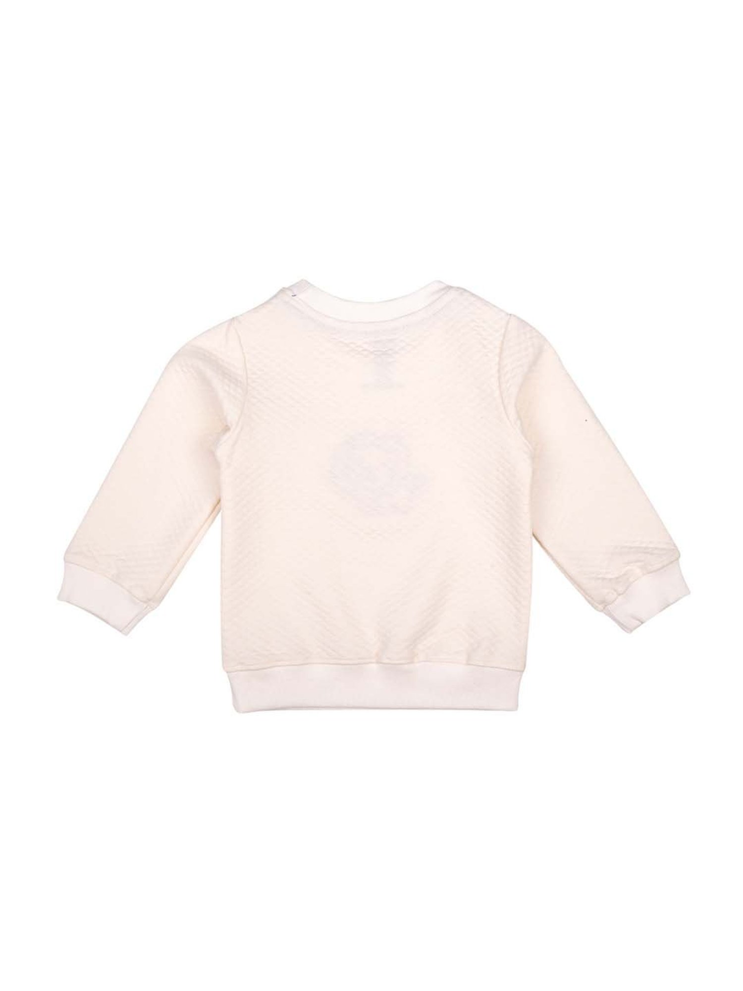 Mee Mee Kids White Embroidered T-Shirt