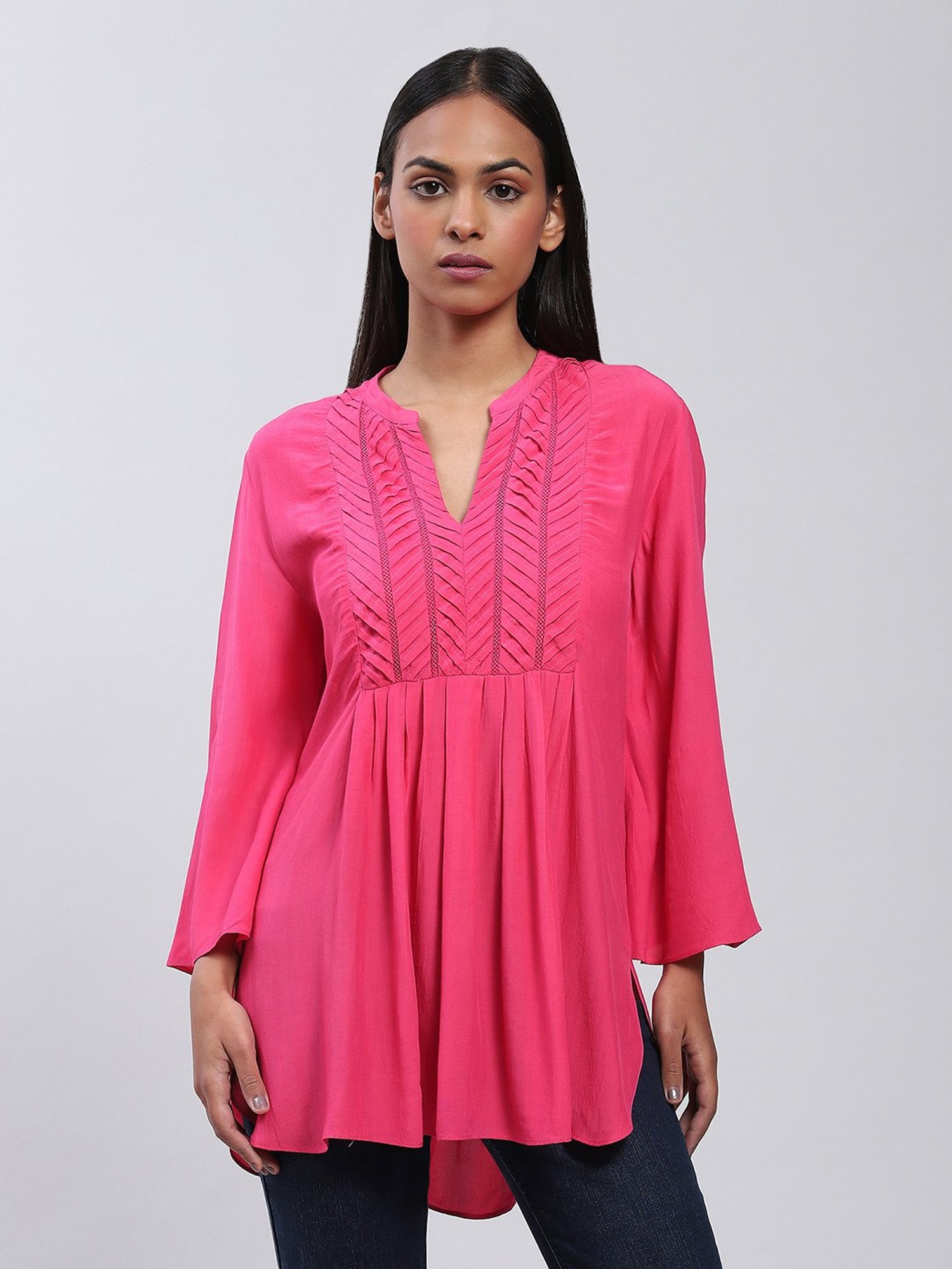 Label Ritu Kumar Hot Pink Top