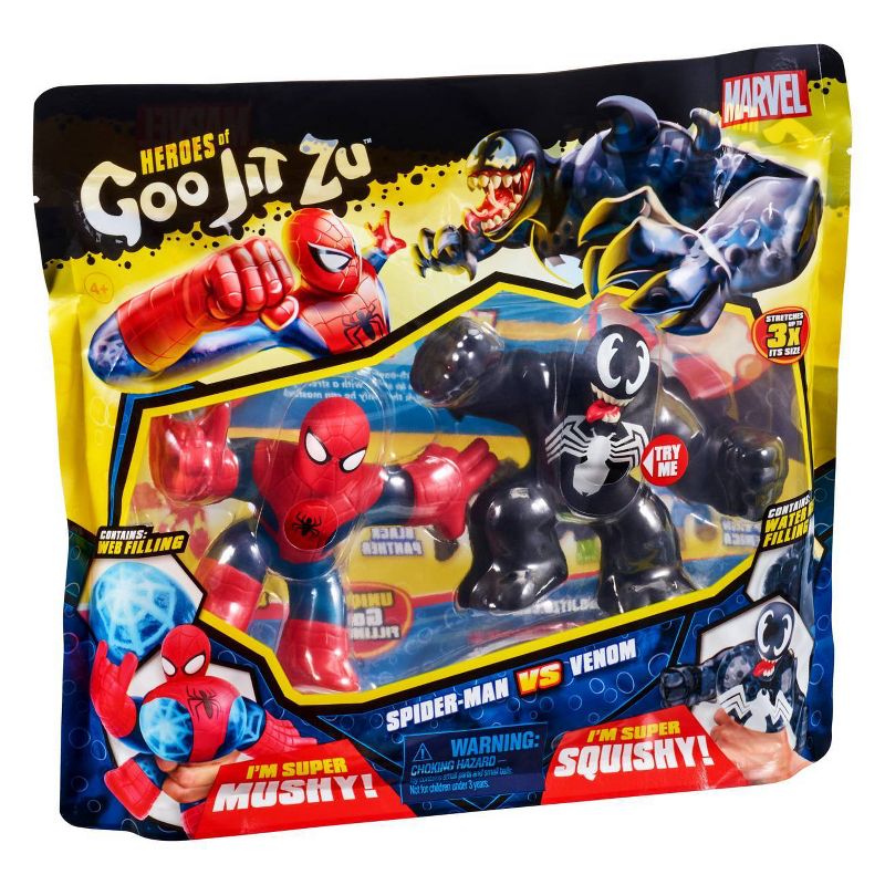 Heroes of Goo Jit Zu Marvel Versus Pack - Spider-Man vs. Venom