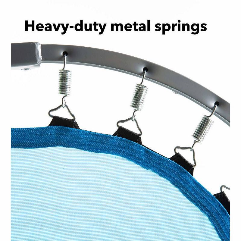 JumpSport SureStep Removable 2-Step Trampoline Safety Ladder - Easy to Attach