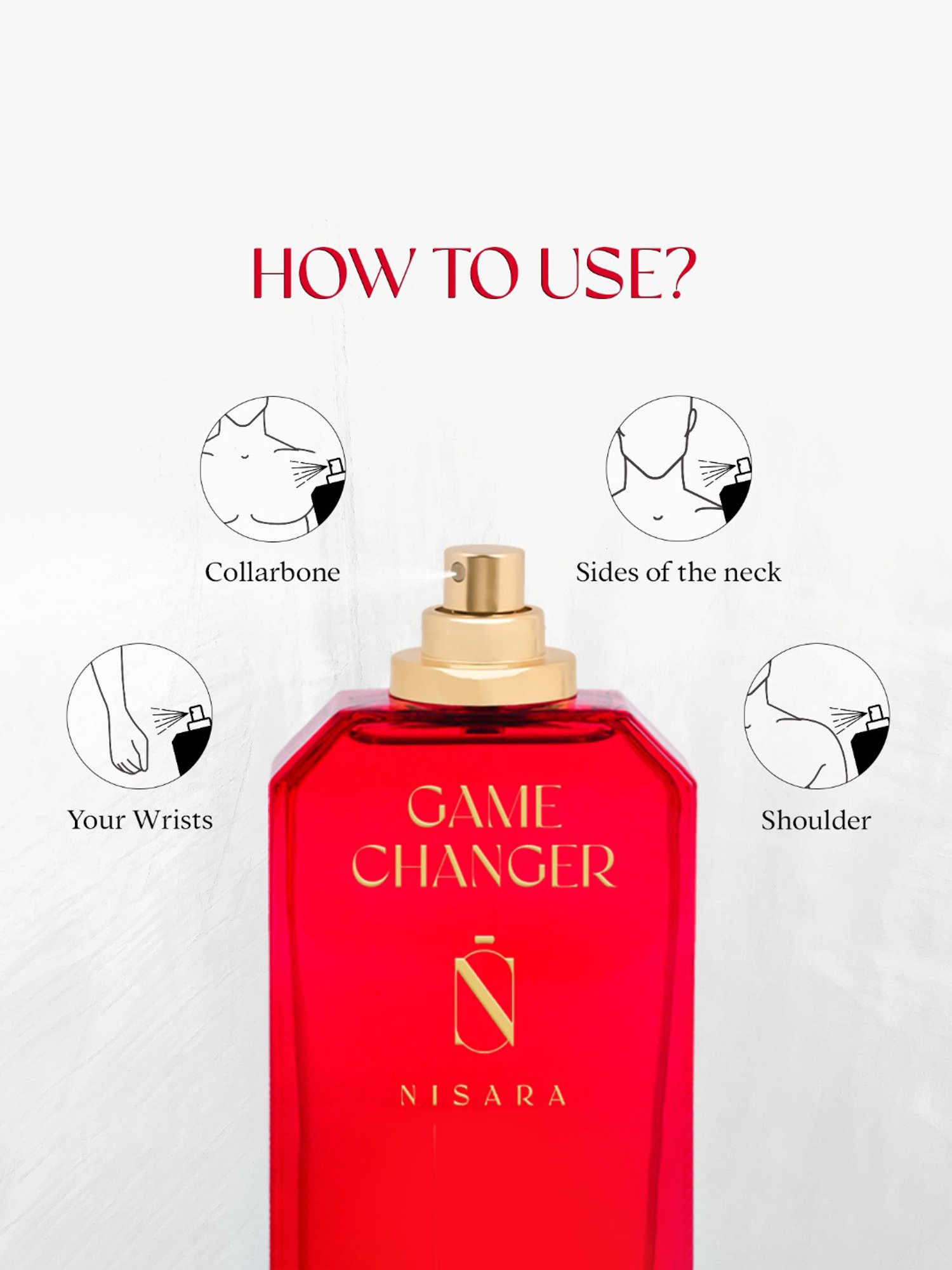 NISARA Game Changer Eau de Parfum for Men - 50 ml