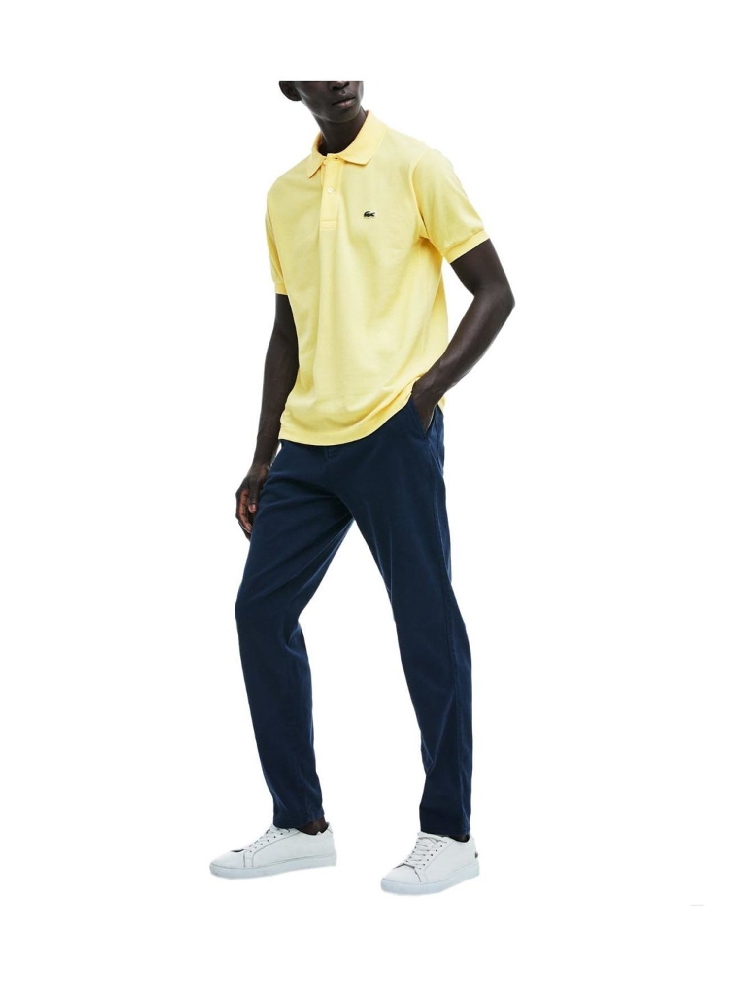 Lacoste Yellow L.12.12 Classic Fit Polo T-Shirt