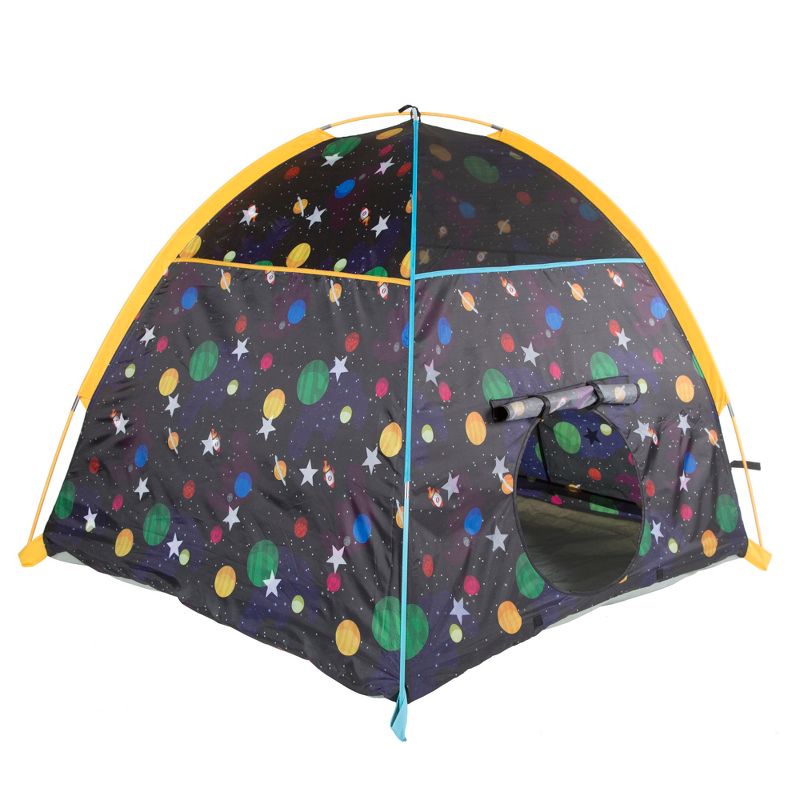 Magic Cabin - Outdoor Tent with Lights for Kids, Blue
