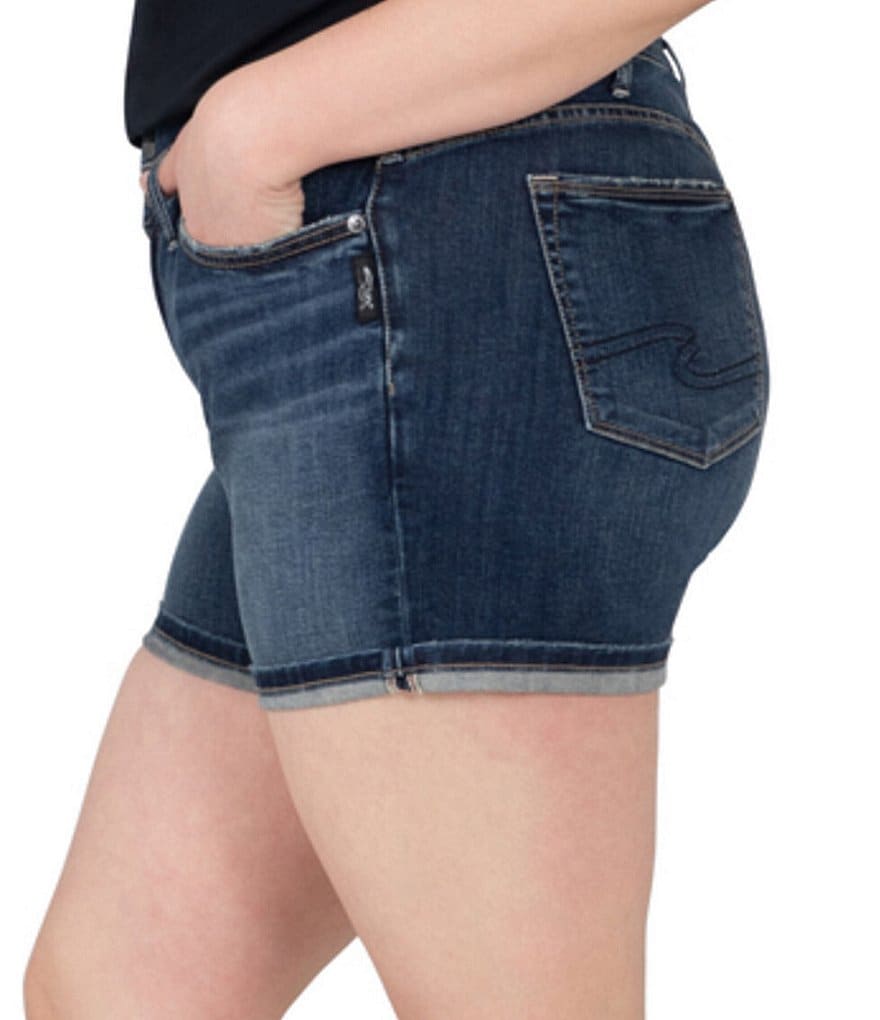 Code Bleu Plus Size Chelsea Bermuda Shorts
