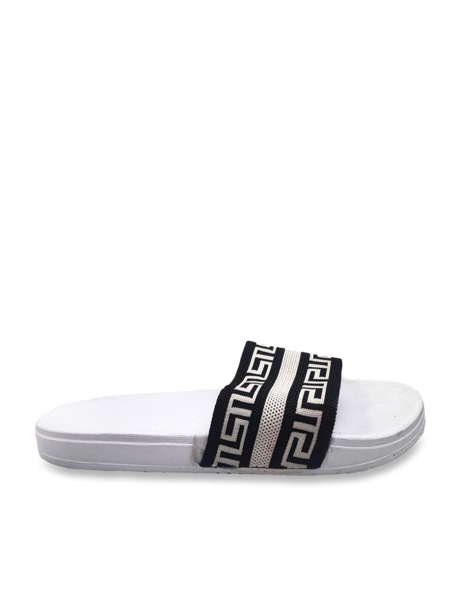 Pampy Angel Men's White Casual Slides