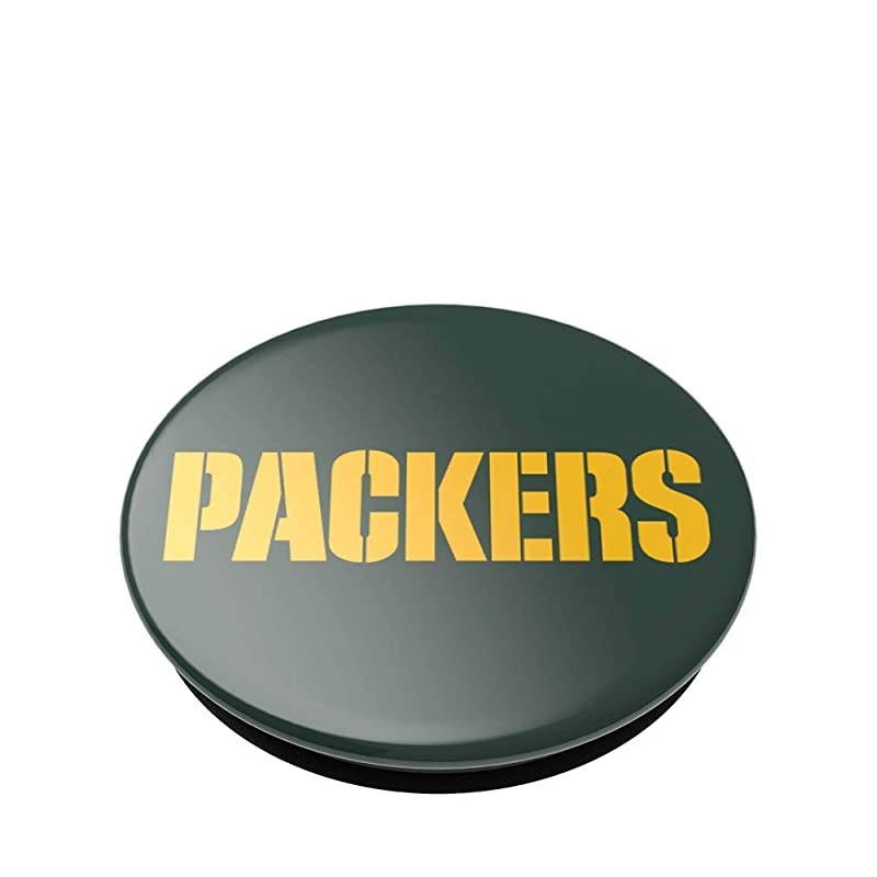 PopGrip with Swappable Top for Phones & Tablets - NFL - Green Bay Packers Logo