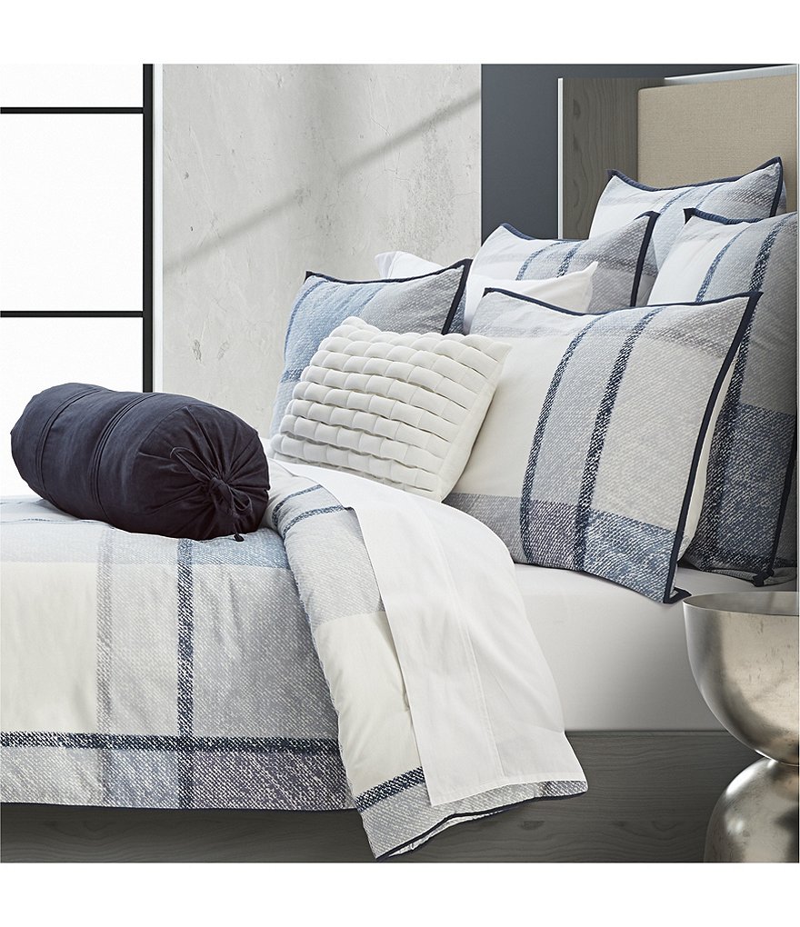 Oscar/Oliver Liam Plaid Twill Duvet Cover