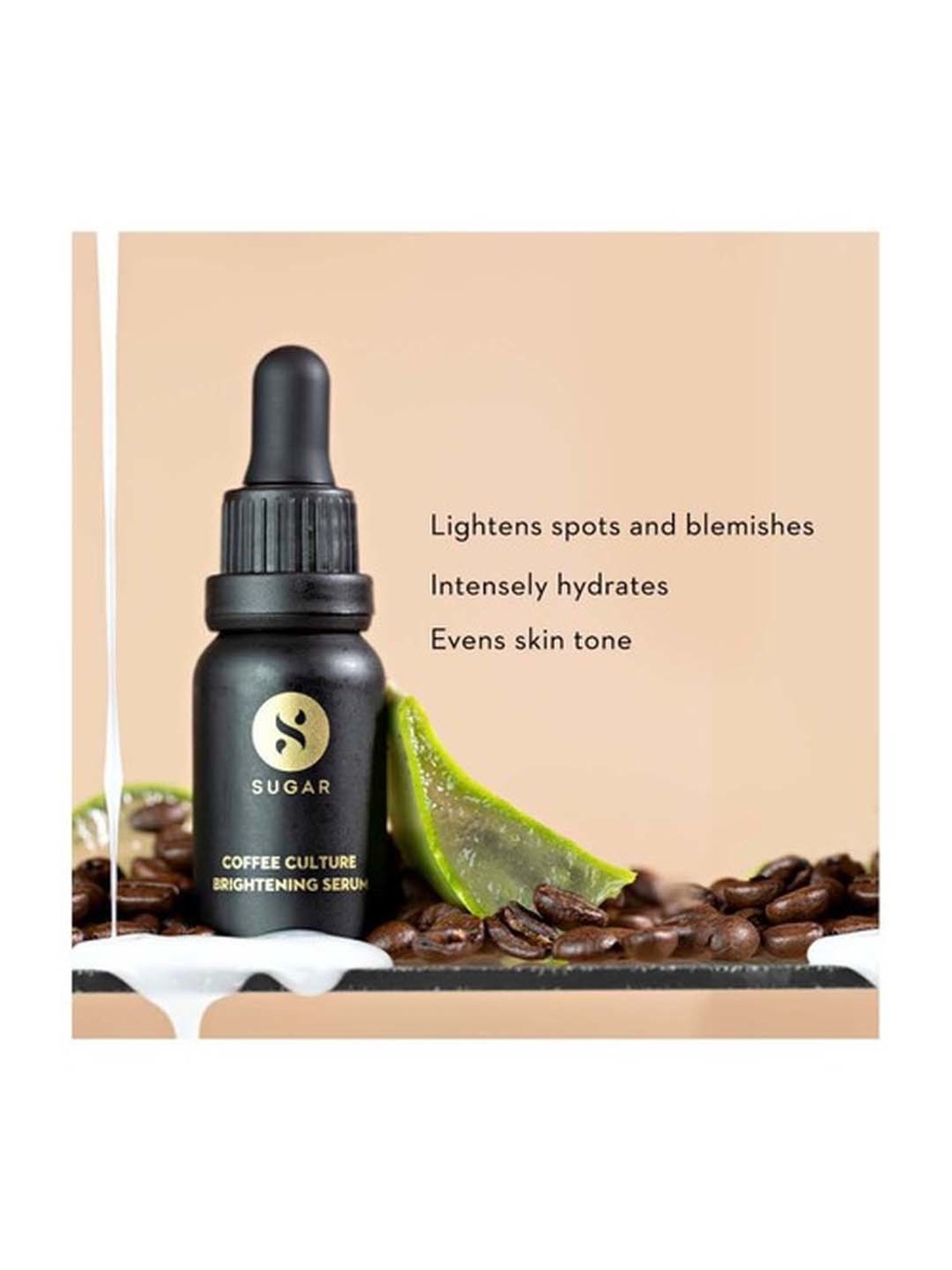 Sugar Cosmetics Coffee Culture Brightening Serum - 15 gm