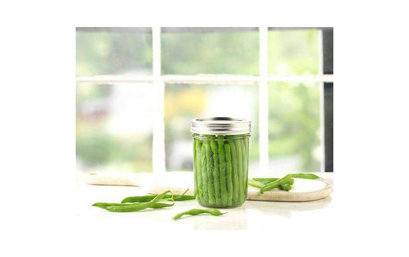 Kerr 16oz 12ct Wide Mouth Glass Mason Jars