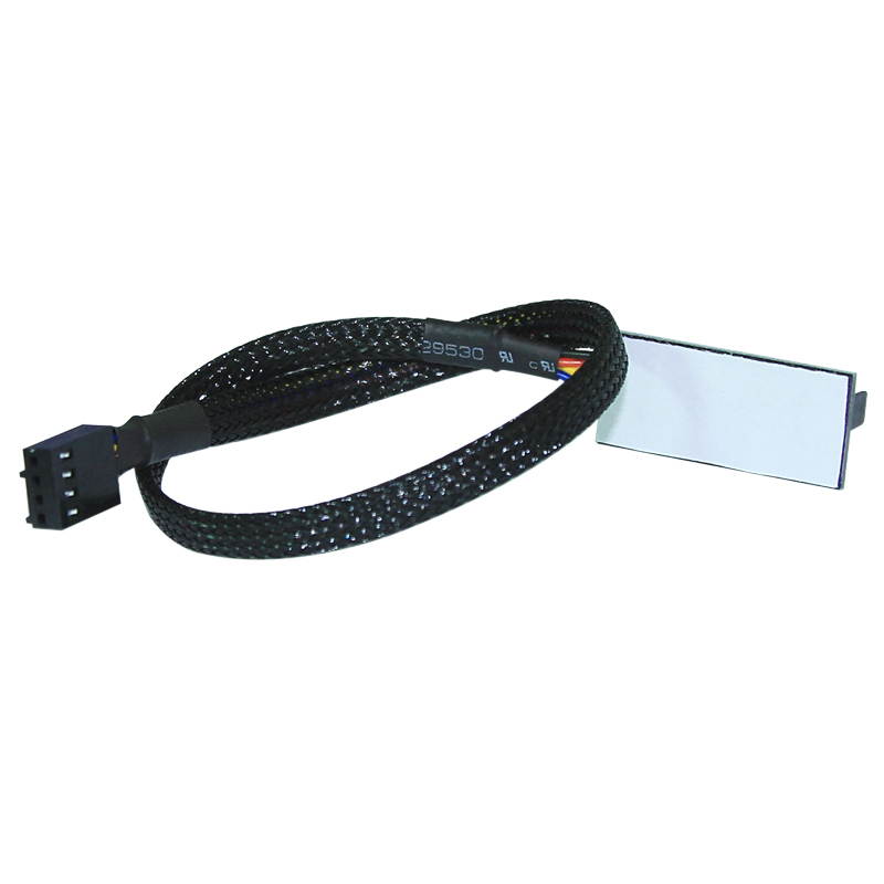 Black Sleeved Jacket 30cm 1 to 4 4-pins Molex TX4 PWM CPU Cooler / Case / Chasis Cooling Fan Power Cable Hub Splitter Adapter