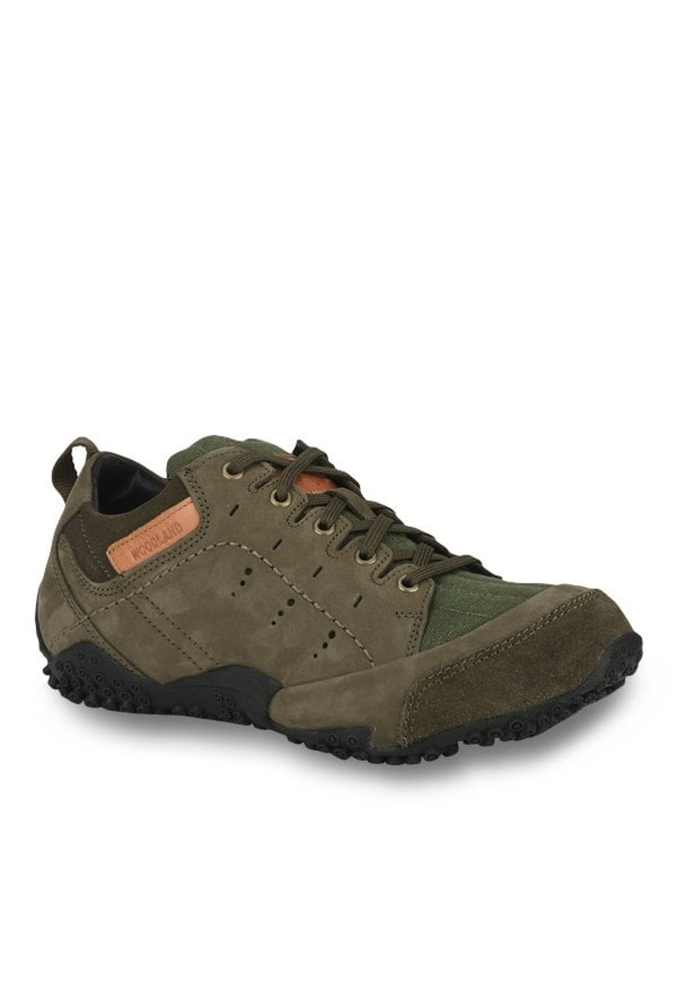 Woodland Men's Olive Casual Shoes