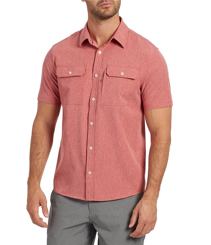 Flag And Anthem MadeFlex Outdoor Mobile Performance Short-Sleeve Woven Shirt