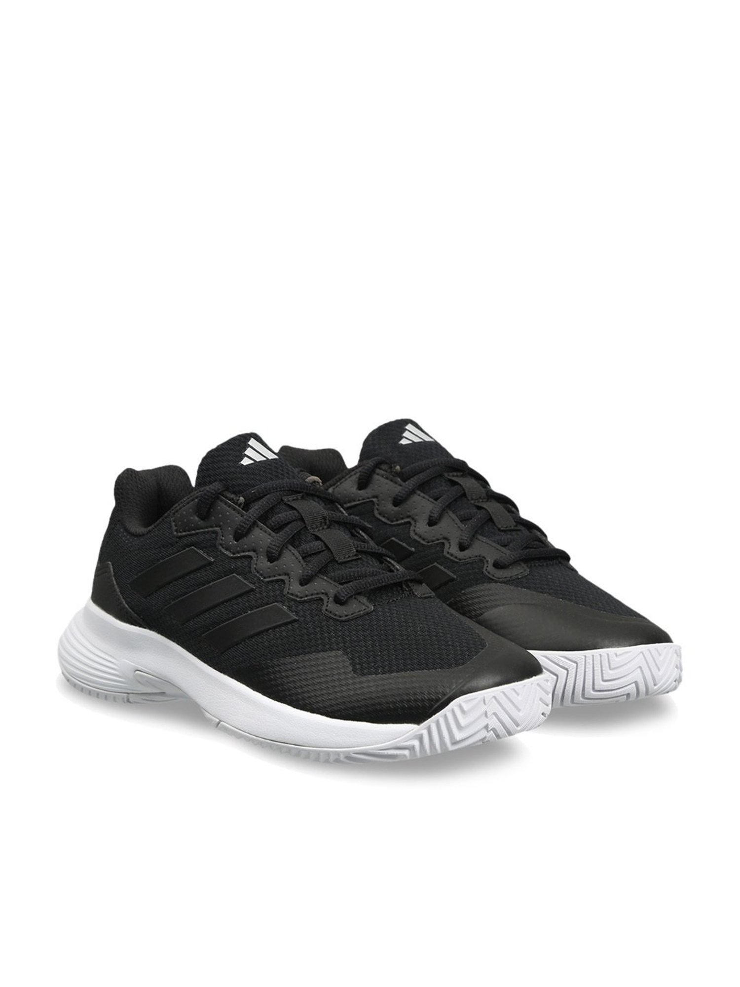 Adidas Women's GameCourt 2 Black Tennis Shoes