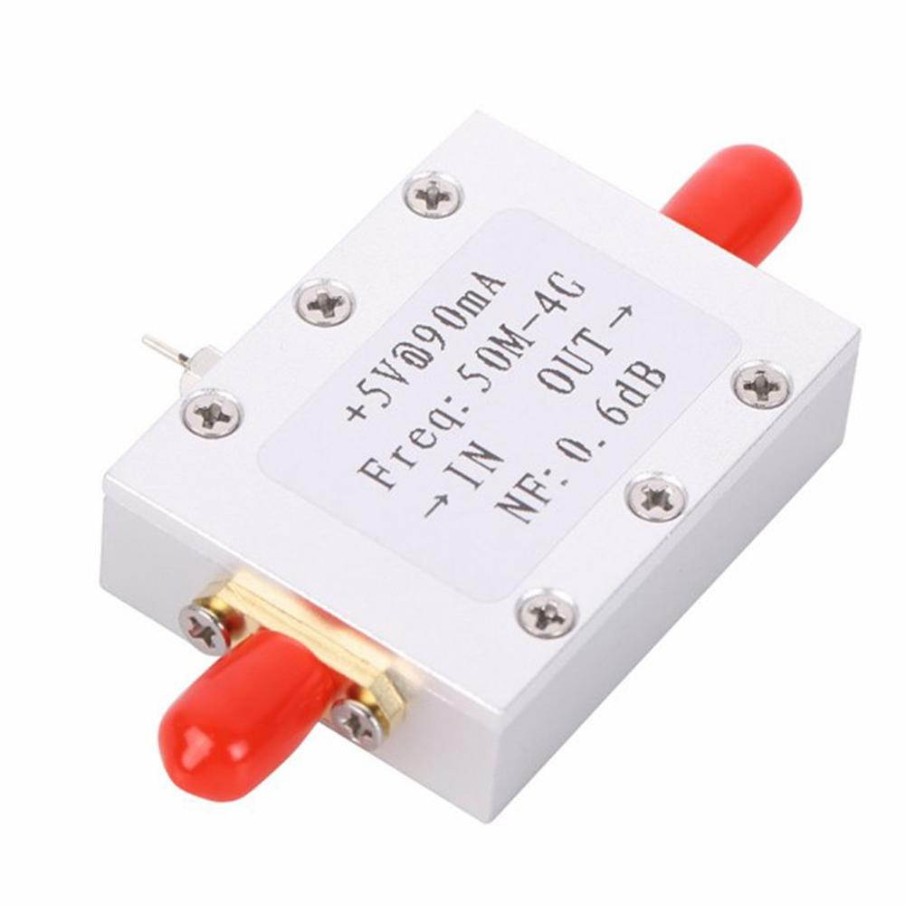 Lejiahong RF Amplifier Low Noise Amplifier Ham Radio Module LNA 50M-4GHz NF=0.6dB RF FM HF VHF / UHF Ham Radio -110dBm