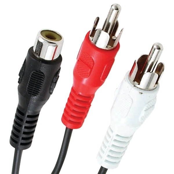 AXIS PET20-7020 Y Adptr 2rca Plug-1 Jack
