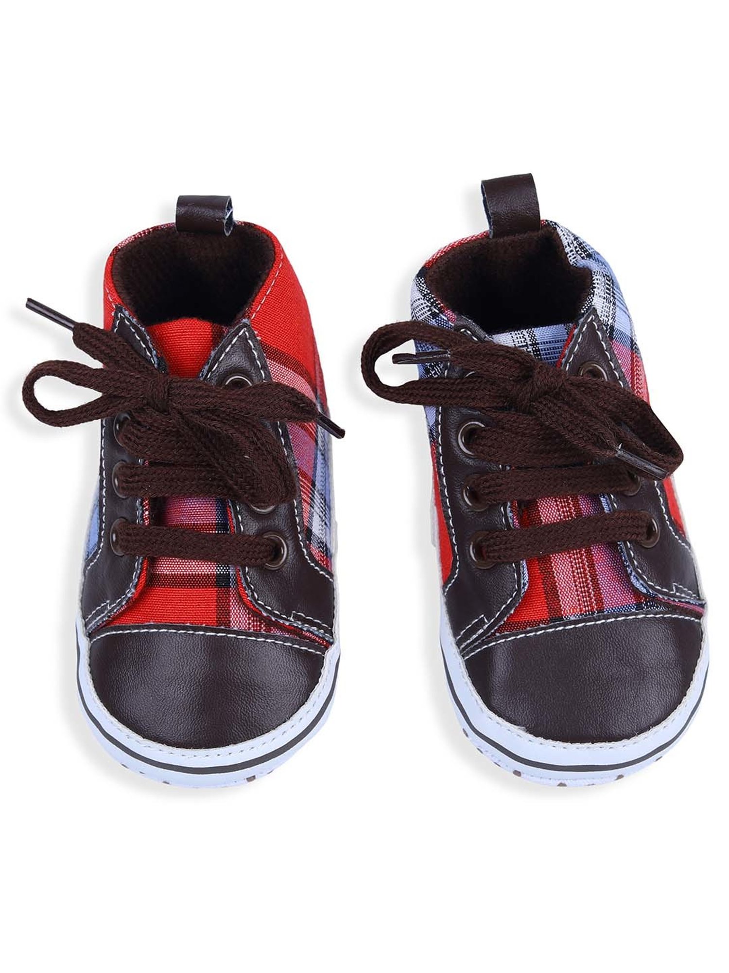 Baby Moo Kids Brown Casual Booties