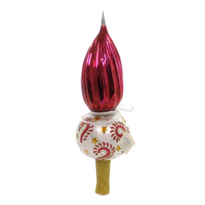 Tree Topper Finial 17.0" Carnival Tree Topper Christmas Stars  -  Tree Toppers