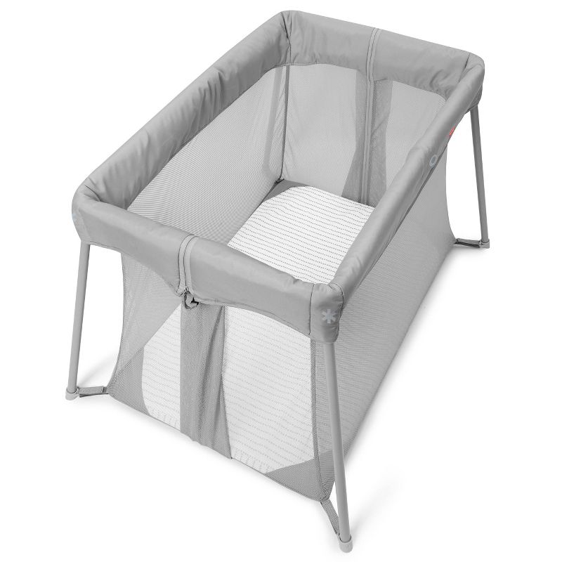 Skip Hop Portable Playard and Foldable Expanding Travel Crib/Playpen - Play to Night