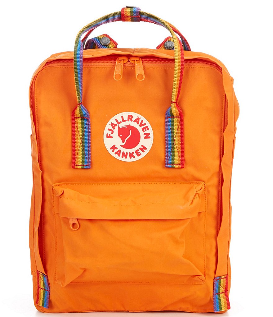 Fjallraven Kanken Rainbow Handle Backpack