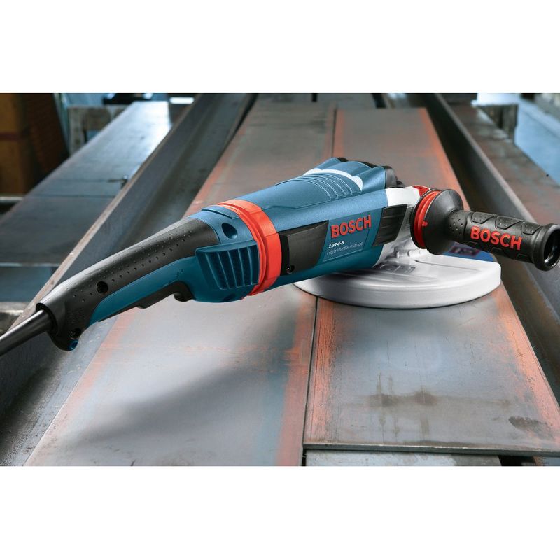 Bosch 1974-8 7 in. 4 HP 8,500 RPM Large Angle Grinder
