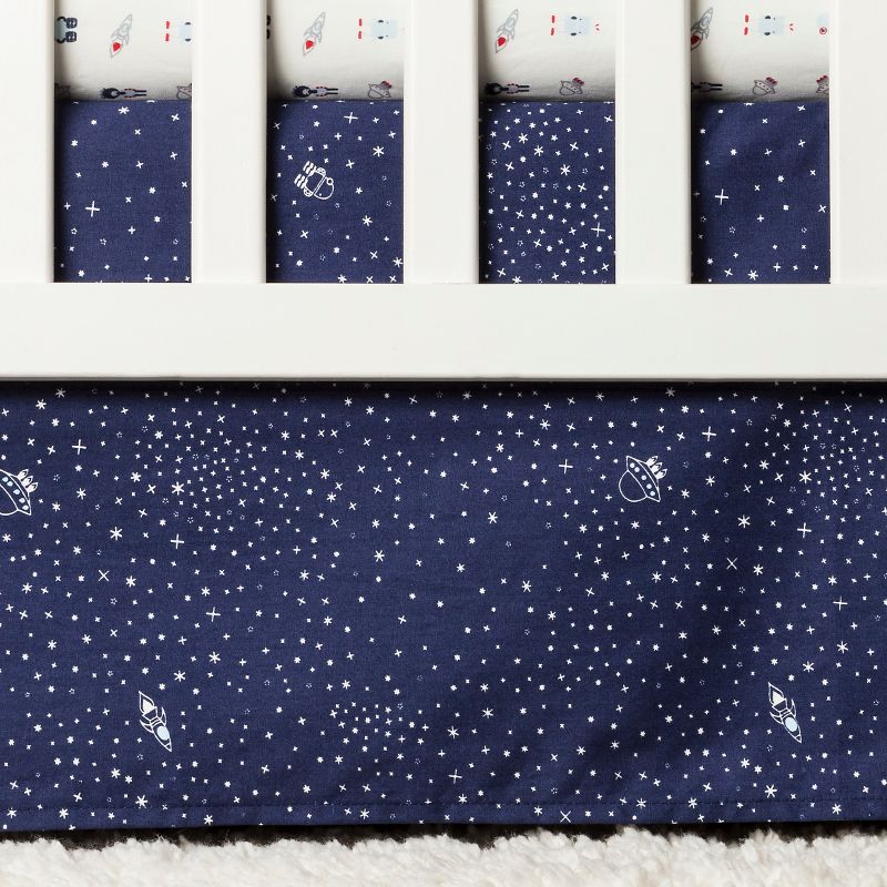 Babyletto 5pc Crib Bedding Set - Galaxy