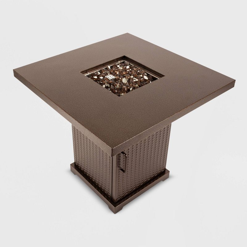 Pleasant Hearth Warren Gas Fire Pit Table