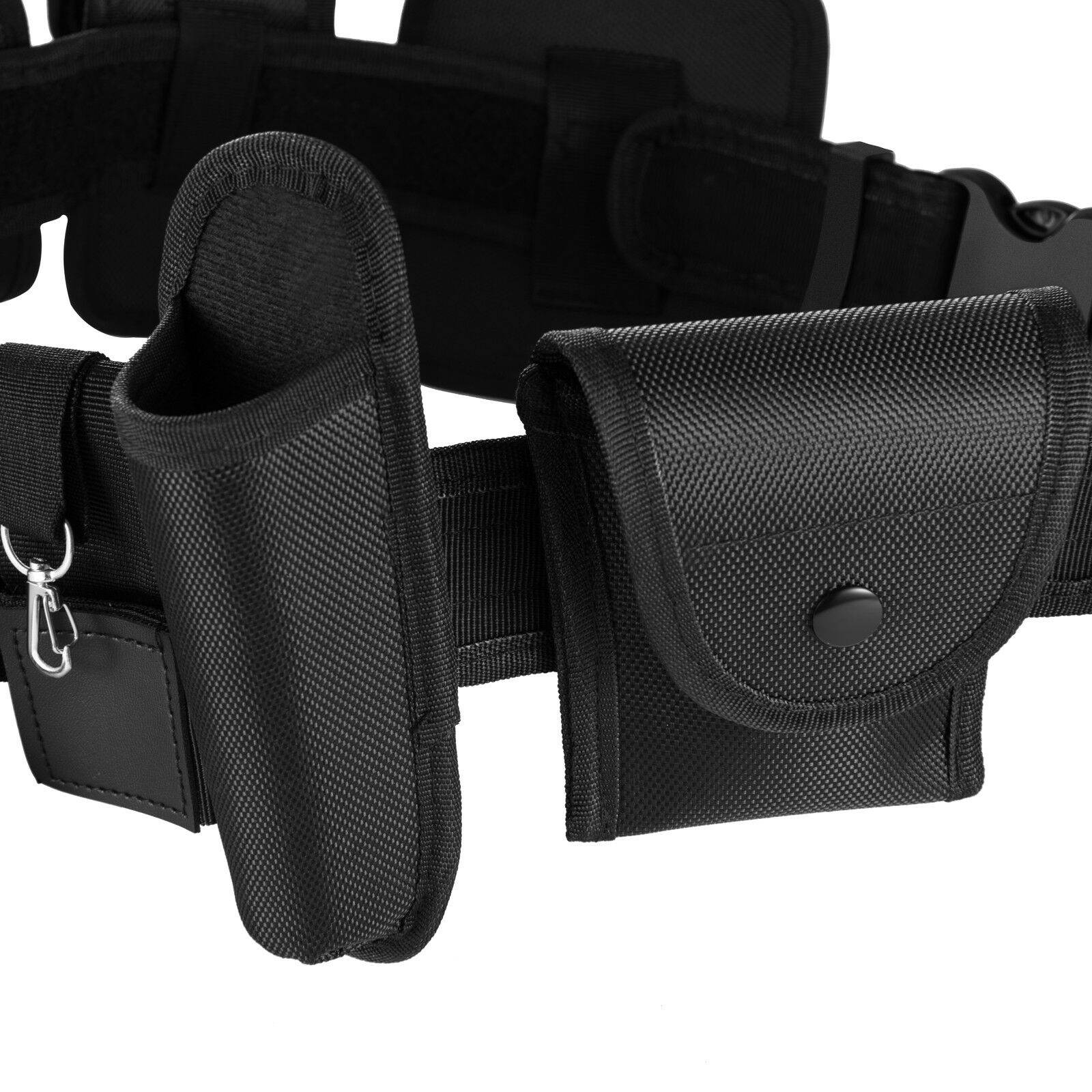 Police Security Guard Modular Enforcement Equipment Duty Belt Tactical 600 Nylon