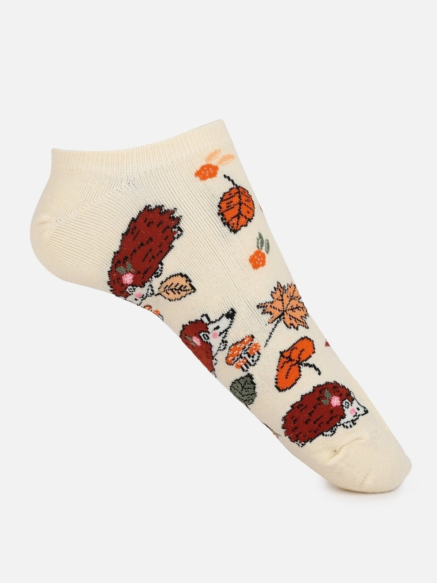 American Eagle Outfitters Beige Ankle Socks - Pack Of 3