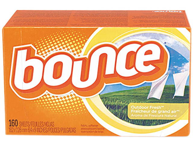 Procter & Gamble 80168BX Bounce Fabric Softener Sheets, 160 Sheets/Box