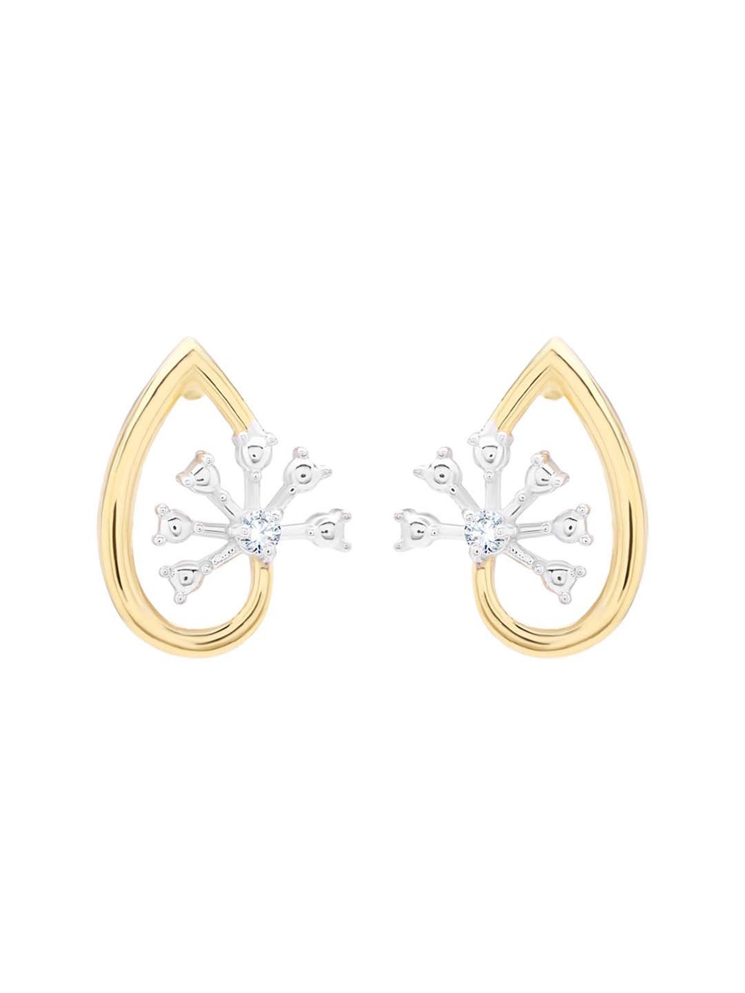 Waman Hari Pethe Jewellers 18k Gold & Diamond Earrings for Women