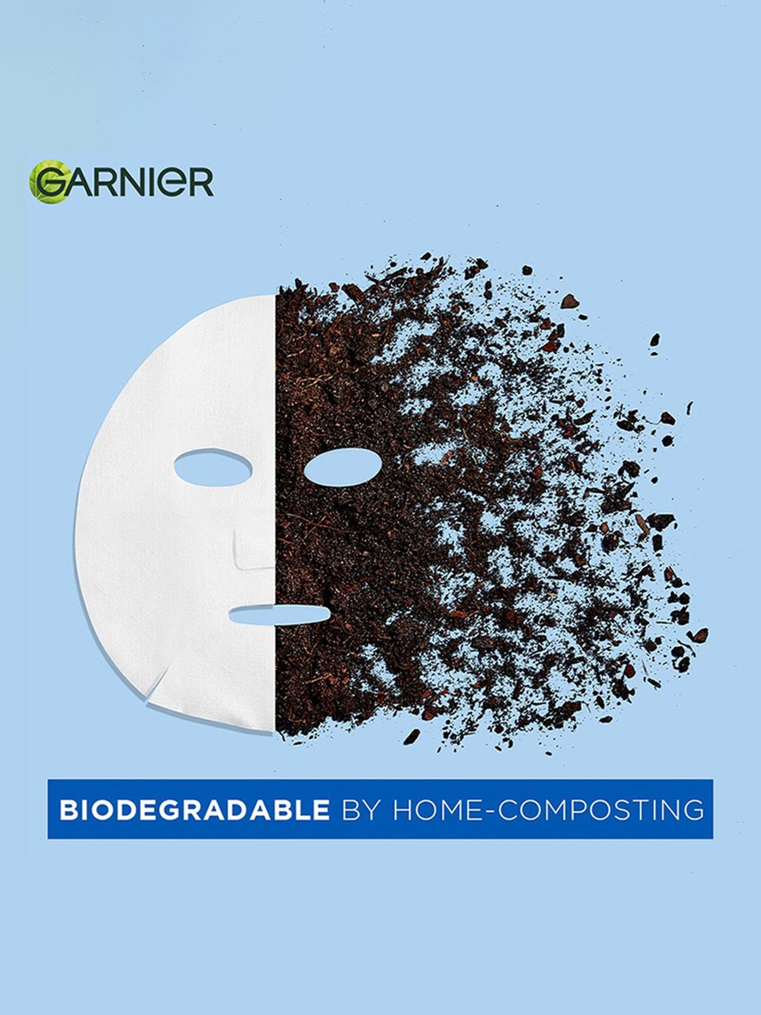 Garnier Skin Naturals Hydra Bomb Face Serum Sheet Mask Blue - 28 gm