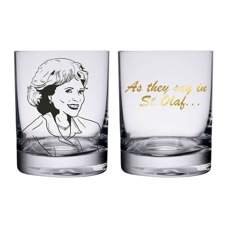 The Golden Girls 10oz 4pk Quotes Glasses Set